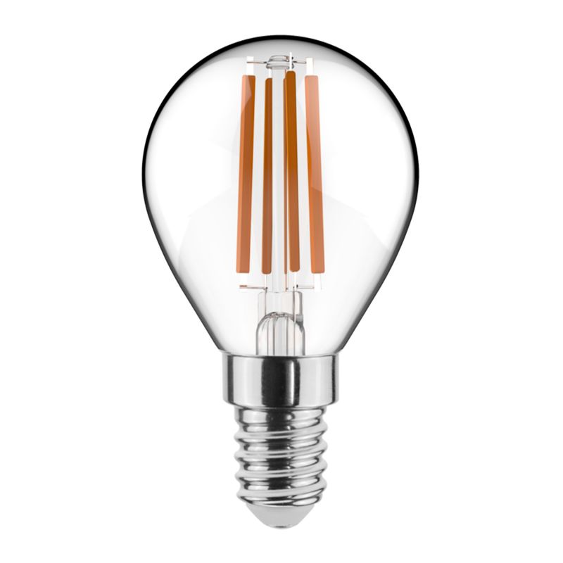 Noxion Lucent LED E14 Ball Filament Clear 4.5W 470lm 2700K - Dimmable