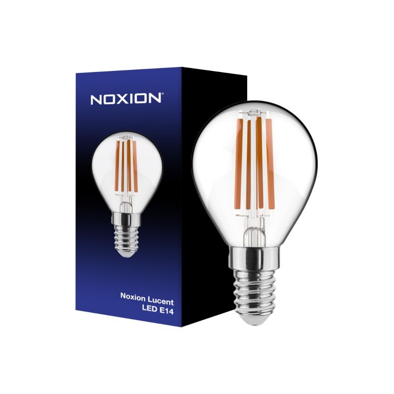 Noxion Lucent LED E14 Ball Filament Clear 4.5W 470lm 2700K