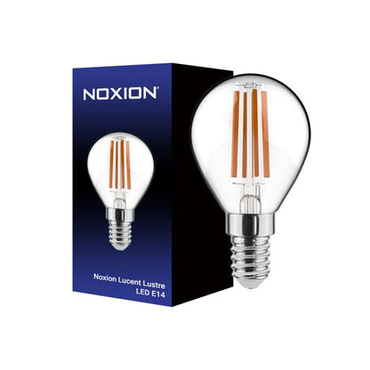 Noxion Lucent LED E14 Ball Filament Clear 4.5W 470lm 2700K - Dimmable