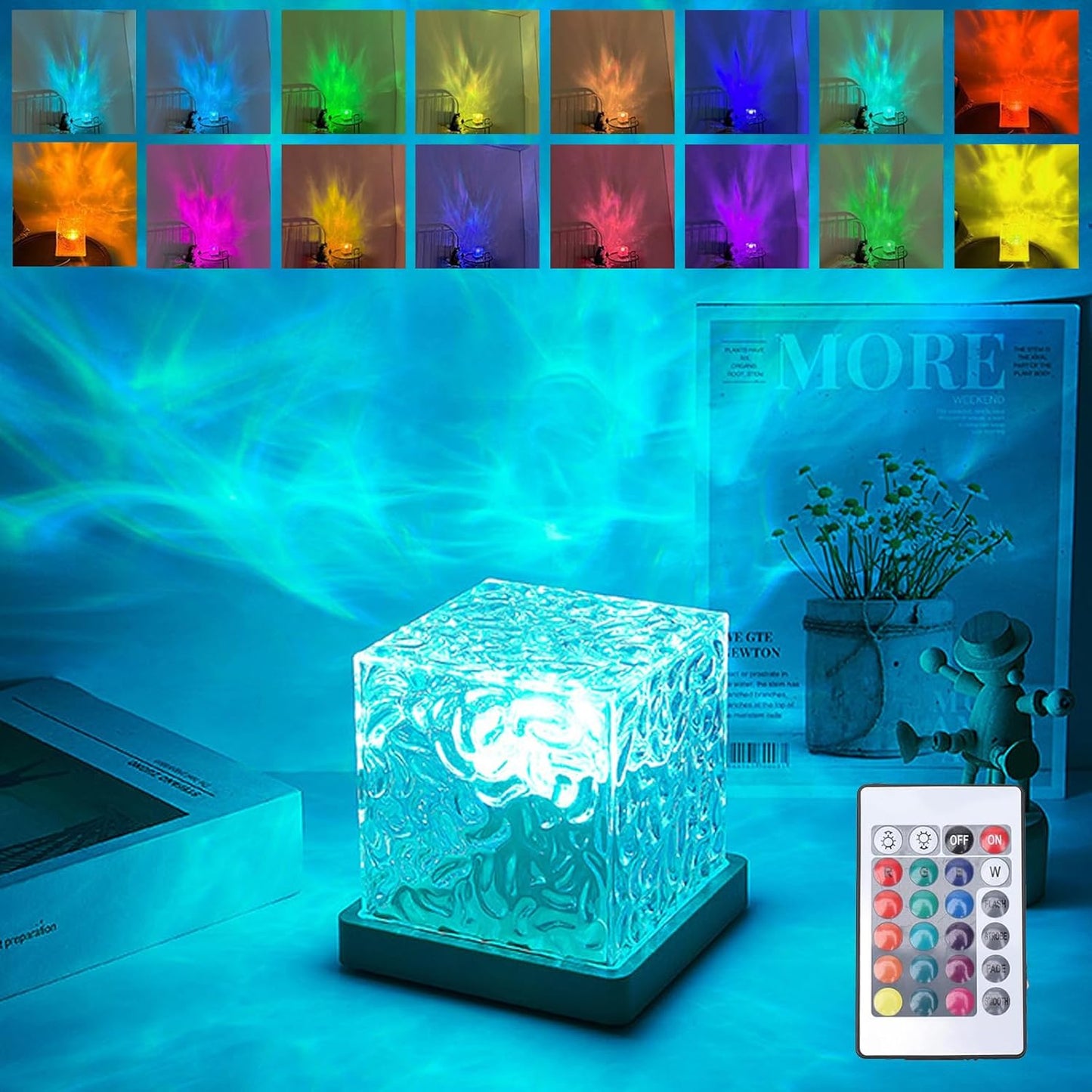Calming Waves Lamp - Creëer instant een magische oceaansfeer in elke kamer