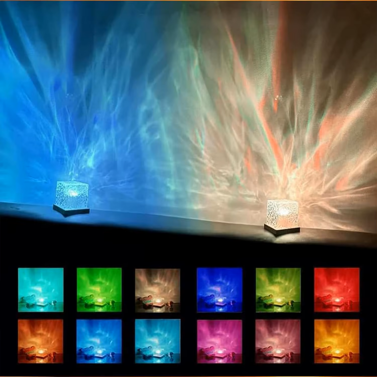 Calming Waves Lamp - Creëer instant een magische oceaansfeer in elke kamer